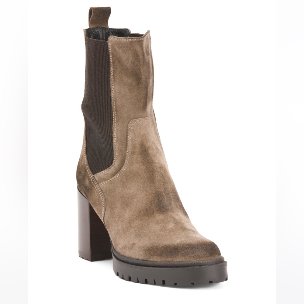 New Emanuele Castro Chelsea Leather Boots. Made in Italy ❤️ - Picture 2 of 11